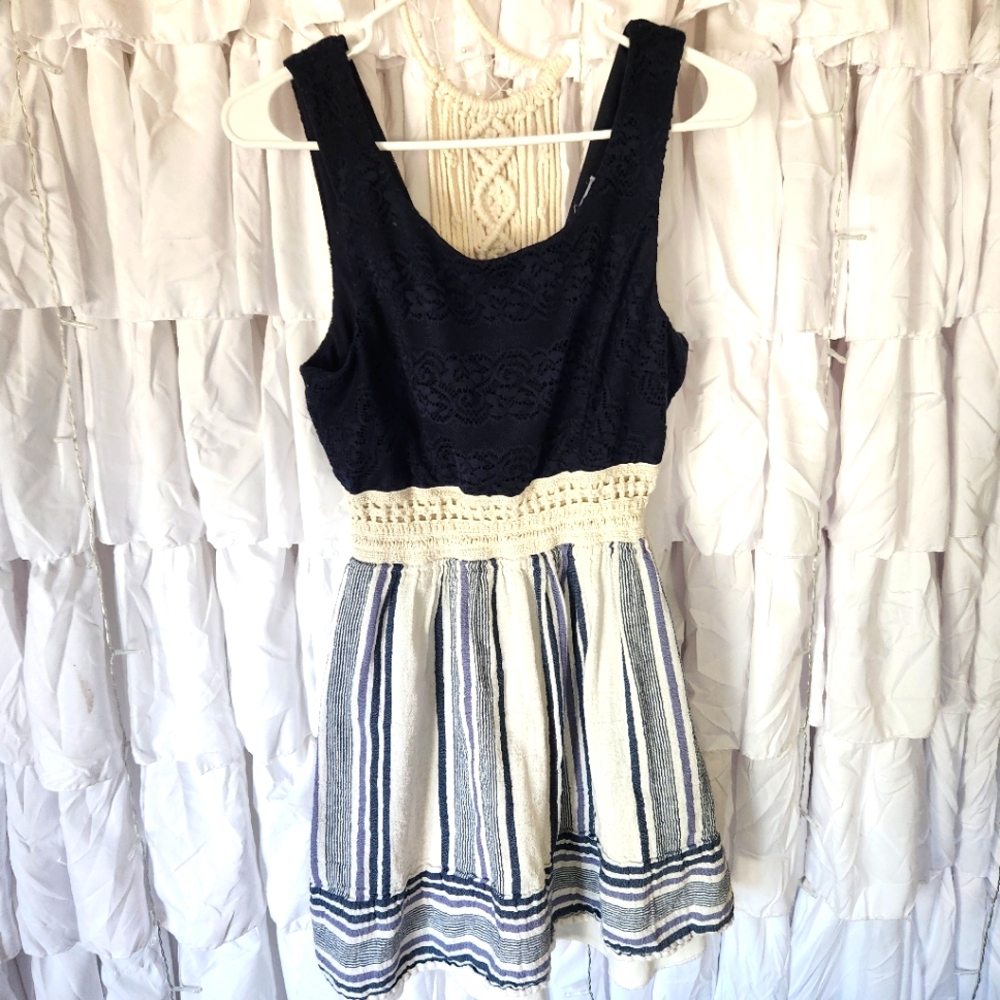 Navy Size Large Dress